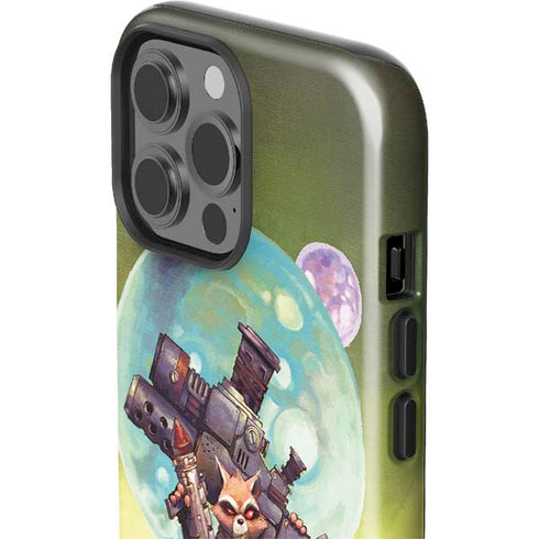 Marvel Rocket Raccoon Armored Arsenal iPhone 15 Pro Max Impact Case
